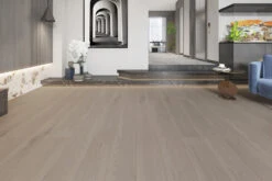 Natural Engineered Flooring Oak Silver Stone Brushed Uv Lacquered 14/3mm By 190mm By 2200mm -WoodandBeyond 1 silver stone 3