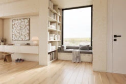 Natural Engineered Flooring Oak Click 5G Non Visible Brushed Uv Lacquered 14/3mm By 190mm By 1900mm