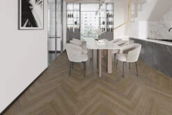 Natural Engineered Flooring Oak Herringbone Cognac Brushed Uv Oiled 14/4mm By 125mm By 450mm -WoodandBeyond fl4466 1
