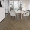 Prime Engineered Flooring Oak Herringbone Cognac Brushed Uv Oiled 14/3mm By 90mm By 600mm