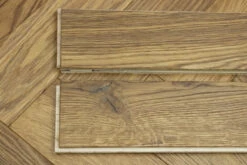 Natural Engineered Flooring Oak Herringbone Light Smoked Brushed UV Oiled 15/4mm By 90mm By 600mm -WoodandBeyond img 0429