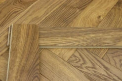 Natural Engineered Flooring Oak Herringbone Light Smoked Brushed UV Oiled 15/4mm By 90mm By 600mm -WoodandBeyond img 0469 1