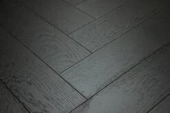 Natural Engineered Flooring Oak Herringbone Jet Black Brushed UV Oiled 15/4mm By 125mm By 600mm -WoodandBeyond img 1176 1