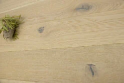 Natural Engineered Flooring Oak Polar Light Sand Brushed UV Oiled 14/4mm By 250mm By 790-2400mm FSC 100% Certificate : NC-COC-054381 -WoodandBeyond img 9050 1