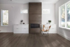 BJELIN Hardened Oak Wood Flooring Click Mineral Grey UV Lacquer 11.3/0.6mm By 206mm By 2200mm