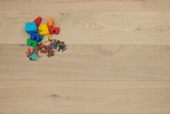 Natural Engineered Flooring Oak Bespoke White Sand Brushed UV Oiled 16/4mm By 220mm By 1500-2400mm