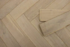 Natural Engineered Flooring Oak Herringbone White UV Oiled 14/3mm By 90mm By 450mm -WoodandBeyond natural engineered flooring oak herringbone white uv oiled hb057 14