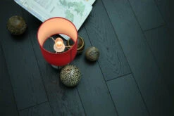 Natural Engineered Flooring Oak Jet Black Brushed UV Lacquered 14/3mm By 190mm By 1900mm -WoodandBeyond natural engineered flooring oak jet black brushed uv lacquered 14 3mm by 190mm by 1900mm fl2470 oihe 4