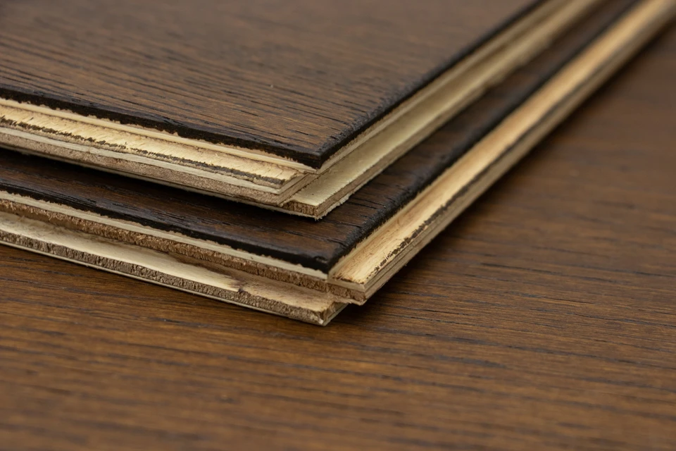 Natural Engineered Flooring Oak Coffee Brushed UV Oiled 14/3mm By 190mm By 1900mm 6 Natural Engineered Flooring Oak Coffee Brushed UV Oiled 14/3mm By 190mm By 1900mm - Image 6