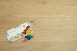 Natural Engineered Flooring Oak Non Visible Brushed UV Lacquered 14/3mm By 190mm By 1900mm