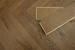 Prime Engineered Flooring Oak Herringbone Coffee Brushed UV Oiled 14/3mm By 98mm By 590mm -WoodandBeyond prime engineered flooring oak herringbone coffee brushed uv oiled 12 2