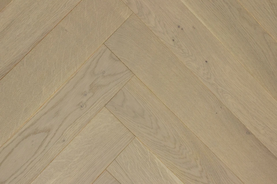 Natural Engineered Flooring Oak Herringbone Silver Stone Brushed Uv Lacquered 15/4mm By 125mm By 600mm 3 Natural Engineered Flooring Oak Herringbone Silver Stone Brushed Uv Lacquered 15/4mm By 125mm By 600mm - Image 3