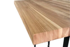 Full Stave Smoked Rustic Oak Worktop 40mm By 620mm By 2800mm