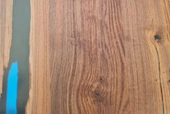 Bog Oak Dining Room Table Top Live Edge Hardwax Oiled (with Resin) 35mm By 930mm By 2600mm -WoodandBeyond tb008 5