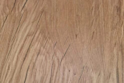 European Oak Dining Room Table Top LiVe Edge UV Lacquered (with Resin) 43mm By 1000mm By 2580mm -WoodandBeyond tb085