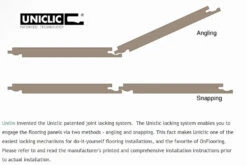 Supremo Royal Luxury Click Vinyl Rigid Core Flooring Autumn Grey With Built In Underlay 6mm By 228mm By 1220mm -WoodandBeyond unilin click information 1