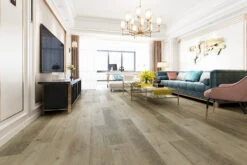 Supremo Luxury Click Vinyl Rigid Core Flooring Swan Grey 4.2mm By 178mm By 1220mm