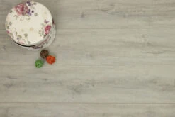 Supremo Royal Luxury Click Vinyl Rigid Core Flooring Grey With Built In Underlay 6mm By 228mm By 1520mm