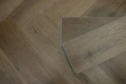Supremo Luxury Click Vinyl Rigid Core Herringbone Flooring Cacao Brown With Built In Underlay 6mm By 126mm By 630mm 11 Supremo Luxury Click Vinyl Rigid Core Herringbone Flooring Cacao Brown With Built In Underlay 6mm By 126mm By 630mm -WoodandBeyond vl044 11