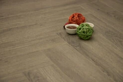 Supremo Luxury Click Vinyl Rigid Core Herringbone Flooring Cotton Wood With Built In Underlay 6mm By 100 By 600mm -WoodandBeyond vl051 7