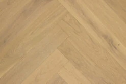 Natural Engineered Flooring Oak Herringbone White Cream Uv Oiled 14/3mm By 90mm By 450mm -WoodandBeyond whitecreamhb2