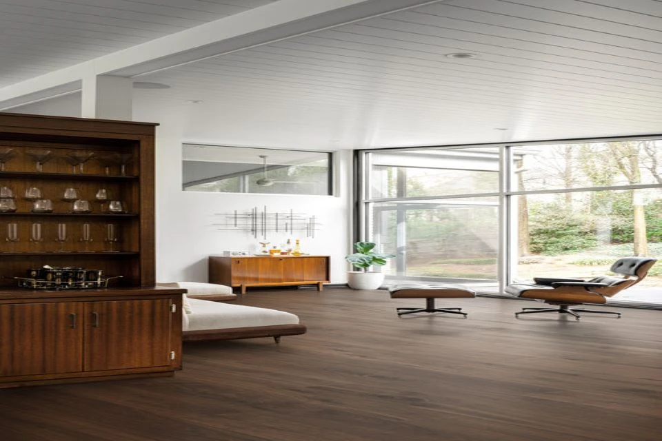 BJELIN Hardened Walnut Wood Flooring Click Terra Brown UV Lacquer 11.3/0.6mm By 206mm By 2200mm 1 BJELIN Hardened Walnut Wood Flooring Click Terra Brown UV Lacquer 11.3/0.6mm By 206mm By 2200mm